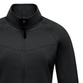 All Black - Side - Regatta Womens-Ladies Uproar Softshell Jacket (Water Repellent & Wind Resistant)