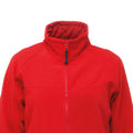 Classic Red-Seal Grey - Back - Regatta Womens-Ladies Uproar Softshell Jacket (Water Repellent & Wind Resistant)