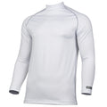 White - Front - Rhino Mens Thermal Underwear Long Sleeve Base Layer Vest Top