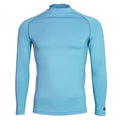 Light Blue - Front - Rhino Mens Thermal Underwear Long Sleeve Base Layer Vest Top