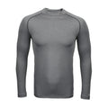 Heather Grey - Front - Rhino Childrens Boys Long Sleeve Thermal Underwear Base Layer Vest Top