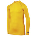 Yellow - Front - Rhino Childrens Boys Long Sleeve Thermal Underwear Base Layer Vest Top