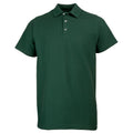 Bottle Green - Front - RTY Workwear Mens Pique Knit Heavyweight Polo Shirt (S-10XL) - Extra Large Sizes