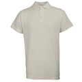 Ash - Front - RTY Workwear Mens Pique Knit Heavyweight Polo Shirt (S-10XL) - Extra Large Sizes