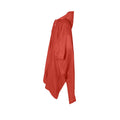 Red - Back - Splashmacs Unisex Adults Plastic Poncho - Rain Mac