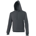 Storm Grey - Front - Awdis Unisex College Hooded Sweatshirt - Hoodie