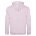 Baby Pink - Back - Awdis Unisex College Hooded Sweatshirt - Hoodie
