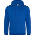 Royal Blue - Front - Awdis Unisex College Hooded Sweatshirt - Hoodie