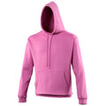 Pinky Purple - Front - Awdis Unisex College Hooded Sweatshirt - Hoodie