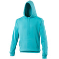 Sky Blue - Front - Awdis Unisex College Hooded Sweatshirt - Hoodie