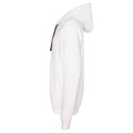 Arctic White - French Navy - Side - Awdis Varsity Hooded Sweatshirt - Hoodie
