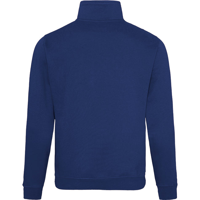 New French Navy - Back - Awdis Mens Plain Sophomore ¼ Zip Sweatshirt