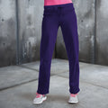 Purple - Back - Awdis Girlie Womens Jogpants - Sweatpants - Jogging Bottoms