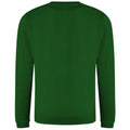 Bottle Green - Side - AWDis Just Hoods AWDis Unisex Crew Neck Plain Sweatshirt (280 GSM)