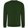 Forest Green - Side - AWDis Just Hoods AWDis Unisex Crew Neck Plain Sweatshirt (280 GSM)