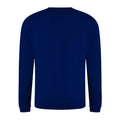 Sky Blue - Front - AWDis Just Hoods AWDis Unisex Crew Neck Plain Sweatshirt (280 GSM)