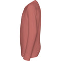 Dusty Pink - Back - AWDis Just Hoods AWDis Unisex Crew Neck Plain Sweatshirt (280 GSM)