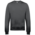 Charcoal - Back - AWDis Just Hoods AWDis Unisex Crew Neck Plain Sweatshirt (280 GSM)