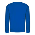 Royal Blue - Back - AWDis Just Hoods AWDis Unisex Crew Neck Plain Sweatshirt (280 GSM)