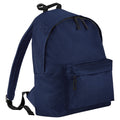 French Navy - Front - Beechfield Childrens Junior Fashion Backpack Bags - Rucksack - School