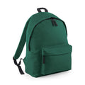 Bottle Green - Front - Beechfield Childrens Junior Fashion Backpack Bags - Rucksack - School