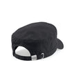 Black - Back - Beechfield Army Cap - Headwear