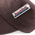 Chocolate - Pack Shot - Beechfield Army Cap - Headwear