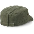 Vintage Olive - Side - Beechfield Unisex Urban Army Cap - Headwear