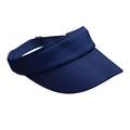 French Navy - Front - Beechfield Unisex Sports Visor - Headwear