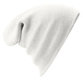 Soft White - Back - Beechfield Soft Feel Knitted Winter Hat