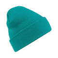 Emerald - Front - Beechfield Soft Feel Knitted Winter Hat