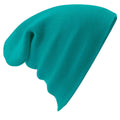 Emerald - Back - Beechfield Soft Feel Knitted Winter Hat