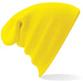 Yellow - Back - Beechfield Soft Feel Knitted Winter Hat