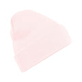 Pastel Pink - Front - Beechfield Soft Feel Knitted Winter Hat