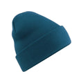Petrol - Front - Beechfield Soft Feel Knitted Winter Hat