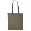 Olive - Front - Nutshell Plain Strong Shoulder Shopper Bag