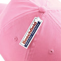 Classic Pink - Side - Beechfield Plain Unisex Junior Original 5 Panel Baseball Cap