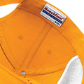 Orange - Lifestyle - Beechfield Plain Unisex Junior Original 5 Panel Baseball Cap