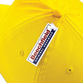 Yellow - Lifestyle - Beechfield Plain Unisex Junior Original 5 Panel Baseball Cap