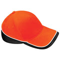 Sky-French Navy - Back - Beechfield Unisex Teamwear Competition Cap Baseball - Headwear