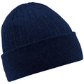 French Navy - Front - Beechfield Thinsulate Thermal Winter - Ski Beanie Hat