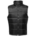 Black - Front - 2786 Mens Plain Bodywarmer - Gilet Jacket