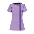 Lilac- Purple - Front - Alexandra Womens Asymmetric Tunic - Health Beauty - Medical Workwear
