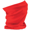 Bright Red - Back - Beechfield Ladies-Womens Multi-Use Original Morf