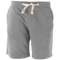 Oxford Grey - Front - Kariban Mens Fleece Sports Shorts