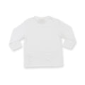 White - Side - Larkwood Baby Unisex Plain Long Sleeve T-Shirt