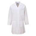 White - Front - Portwest Standard Workwear Lab Coat (Medical Health)