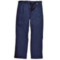 Navy - Front - Portwest Mens Bizweld Workwear Trousers - Pant