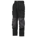 Black - Front - Snickers Mens Floorlayer Ripstop Workwear Trouser - Pant