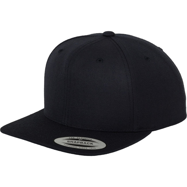 Dark Grey - Front - Yupoong Mens The Classic Premium Snapback Cap